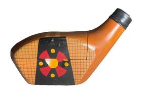 Russ 039915660733 Vintage Berrie Co Golf Club Driver Wooden Case - Trinket Box Hand Painted