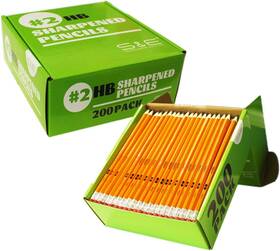 1007a-200 S & E Teachers Edition And Woodcased #2 Pencils 1 Count Pack Of 200
