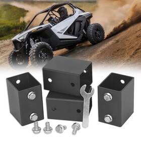 Zm0022 Samlighting Main Driver Seat Riser By 2 Inch In Polaris For Rzr Pro Xp/4 Xp
