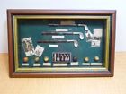 Sb502 Unbranded Vintage History Of Golf Equipment Display Shadow Box Wall