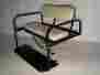 Seat-711t Red Hawk Golf Cart Complete Rear Seat Kit Tan Cushions Fits Ezgo Txt