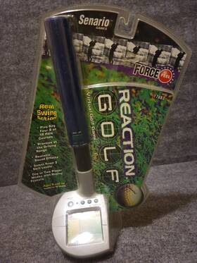 17883 Senario Vintage 1998 Reaction Golf Electronic Game