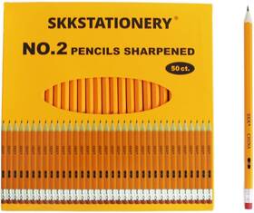 7001-50 Skkstationery 50 Pcs Pre-sharpened Pencils Count Pack Of 1