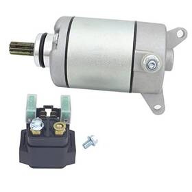 Soarider Smd156-jdq022s Starter Motor And Solenoid Relay Fit For Yamaha Yfz450 04-09 12-13 Le