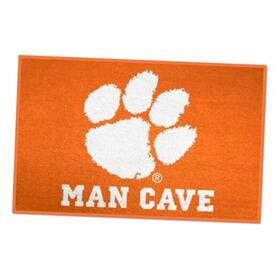 14536 Sports Licensing Solutions Clemson University Nylon Universal Man Cave Starter Rug 19 Inch X30