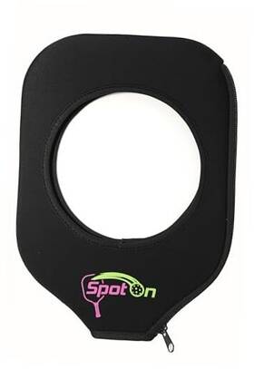 Spot On 198168724422 Pickleball Paddle Training Aid Warm Up 3mm Stealth Black