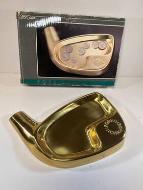Star Case 021276005001 Vintage Inch Fore Change Dresser Tray For Keys /change Golf Theme