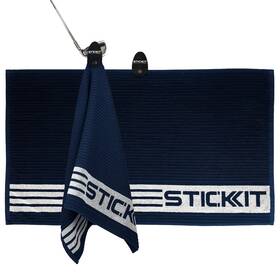 Stickit 857556006952 Xl Magnetic Golf Towel Navy Premium 35 Inch X 20 Pack Of 1