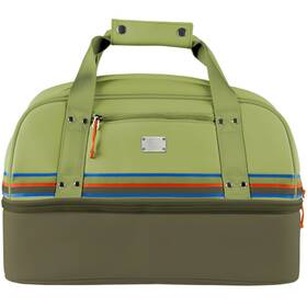 230952 Sun Mountain Mid-stripe Boston Bag - Loden/moss/inferno
