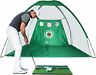 Sy-golfnet8001gn Outdoor Golf Net Practice With Target Chipping Holes 810029491808