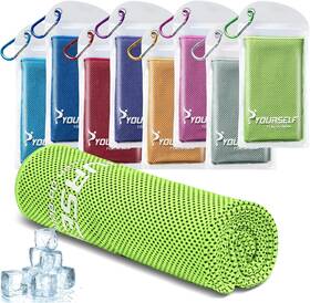 S01-green Syourself Fba Cooling Towel Towels For Neck 40 Inch X 12 Ice Green