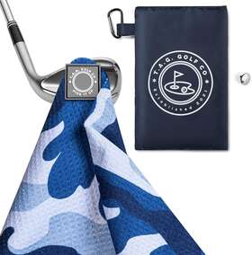 T.a.g. Golf Co 197644707621 Tag Small Magnetic Towel -stick It To Your Club Or Pink