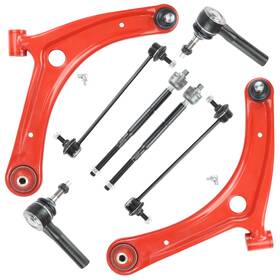 Jp1005bt Tastontup 8pc Front Suspension Kit For Dodge Caliber And Jeep Compass/patriot 2007-2017 R
