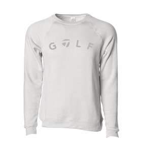 Taylormade 192371616826 New Golf Crewneck Stone Heather Mens Size Large L