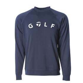 Taylormade 192371616864 New Golf Crewneck Navy Mens Size Small S
