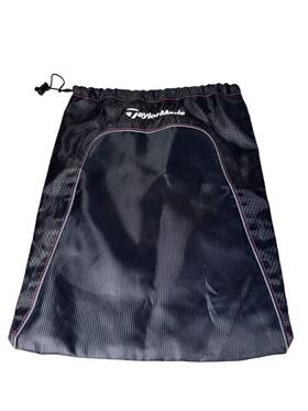Taylormade 847903072686 Performance Draw String Black Bag Valuables 7 1/2 Inch X 6