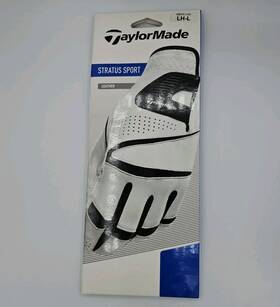 Tm15 Taylormade 888167110851 Stratus Sport White Leather Golf Glove Mens Large Left Hand Lh-l