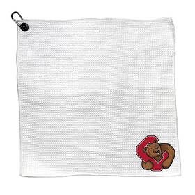 Team Golf 637556268754 Ncaa Cornell Microfiber Towel - 15 Inch X White