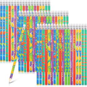 Wood-37 Teling 36 Pieces Dinosaur Pencils With Eraser Count Pack Of 1 White