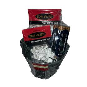 Td276445 Top Flite Golf Basket Golfer S Holiday Range Basket-balls Tees And More