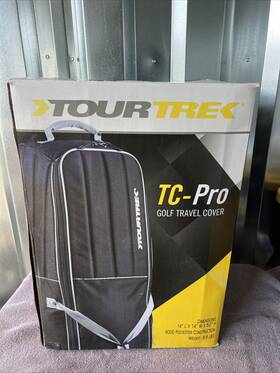 Tour Trek 889751946993 Tc Pro Rolling Travel Golf Club Bag Padded Airline Soft Case Cover