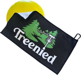 Treenied 196852096374 Disc Golf Towel With Clip Microfiber Accessories Attach To Small