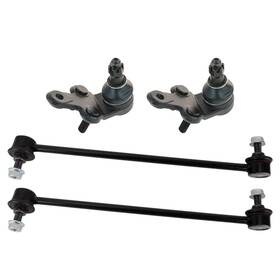 Trq 198771064632 Front Suspension Kit Compatible With 1998-2003 Toyota Sienna