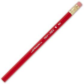 Jrmb21t Try Rex J.r. Moon Pencil With Eraser 0.94 Inch Height 2.36 Red
