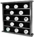 Uc641 Gg Golf Gifts 25 Balls Display Cabinet Black 022275036416