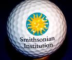 Unbranded Smithsonian Institution Blazing Sun Logo Golf Ball Free Shipping