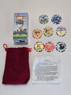 Vegas Golf The Game 689076007030 2006 Poker Chip - To Enhance On Course