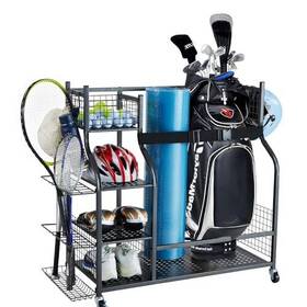 Vevor 197988434177 Golf Bag Organizer Storage Rack 2 Holder
