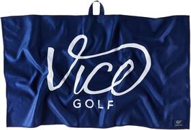 Vg811 Vice Golf Shine Microfiber Towel Navy Perfect For Cleaning Small