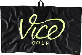 Vg814 Vice Golf Shine Microfiber Towel 16 X 28 Inches Drip Lime