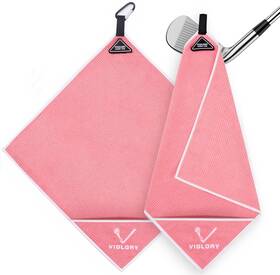 Viglory 704754388673 Magnetic Golf Towel For Bag 18 Inch X With Clip 18-inch Pink Viglory 704754388673 Magnetic Golf Towel For Bag 18 Inch X With Clip 18-inch Pink