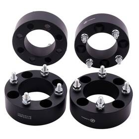 21083-504 Vlauto Black Forged 4x4 Wheel Spacers 2 Inch With M12x1.25 Studs Inch-pack Of 4