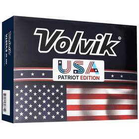 Volvik 810144803319 Vista3 Usa Patriot Edition Golf Balls Red/white/blue