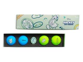 Vv0001991 Volvik Vivid Soft Disney Golf Ball Gift Standard Yellow Pink Orange Green