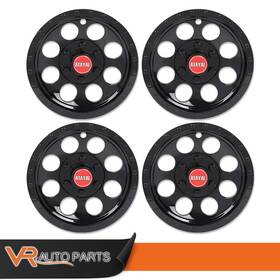 Zp-03etn6404abb Vr Auto Parts Fit For Ezgo Club Car And Yamaha 4pcs Golf Cart 10 Inch Wheel Cover Hub Caps Black