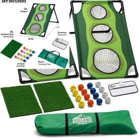 Vulcano Sports 850020717002 Par 1 Backyard Golf Cornhole Game Gifts For Men Classic