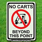 Wake2 Wakeupsigns No Golf Carts