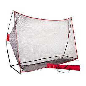 80-fit1006 Wakeman Golf Net - 10x7 Heavy-duty Training Equipment With Steel Frame Red