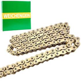 880010 Weichengxin Gold 420 X-ring Chain - Universal Fit For Yamaha 102 Links 1