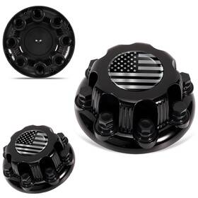 Wfscccolor 739437697599 Oem 8 Lugs Black Wheel Center Cap Fit For Silverado Avalanche Suburban Express