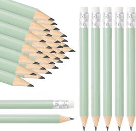W12595 Whaline 50pcs Sage Green Pencil With Erasers 1 Count Pack Of 50