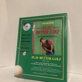 Wilson 014463000649 Play Better Golf Set Lower Your Handicap Illustrated