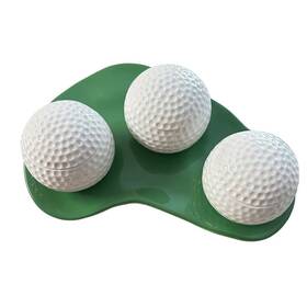 Windy Trail 634251582642 Teetime Golf Ball Condiment Set And Lids Of 5 Boston Market Box
