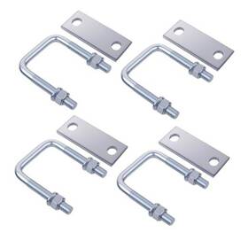 Wintowin W-177 Leaf Spring Clamp Kit Fits Springs Up To 2.5 Inch Wide Locks