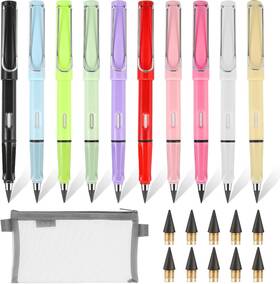220203 Woledy 10 Pcs Infinity Pencil Everlasting - 1 Count Pack Of Graphite