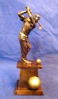 Ww5553 Unbranded Bronze Finished Golfer Statue
